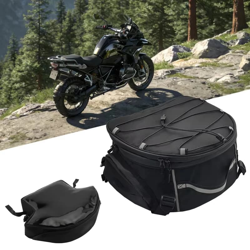 Waterproof Motorcycle Rear Seat Bag Luggage Carrier Storage Pouch Tail Bag Tool Bag For BMW R1200GS R1250GS R 1200GS R 1250 GS