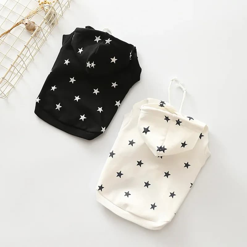 Dog Star maglione abbigliamento per cani piccolo cane con cappuccio primavera autunno maglione stampato abbigliamento per animali felpe con cappuccio per cani Bulldog francese