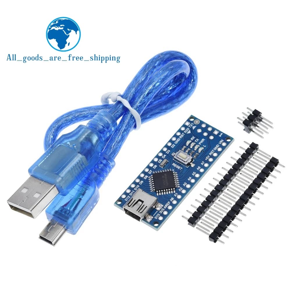 Controller TZT Nano Atmega168 compatibile per arduino nano Atmega168PA-AU CH340 CH340C sostituire il driver USB CH340G