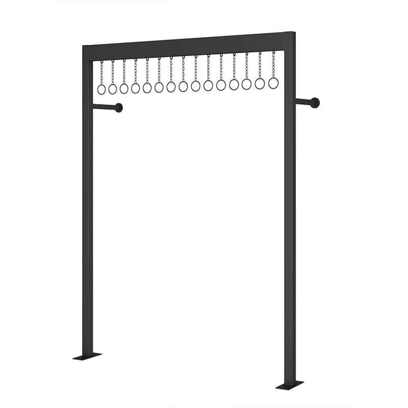 Appendiabiti da parete resistente Design nero Camera da letto Borse in metallo Appendiabiti Nordic Porte Manteau Mobili moderni