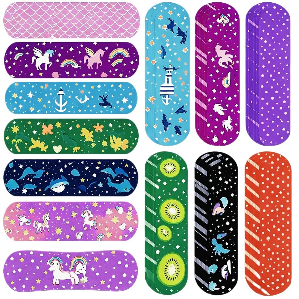 30Pcs/Set Cute Cartoon Band Aid PE Waterproof Plaster for First Aid Strips Wound Dressing Tape Patch Kawaii Adhesive Bandages