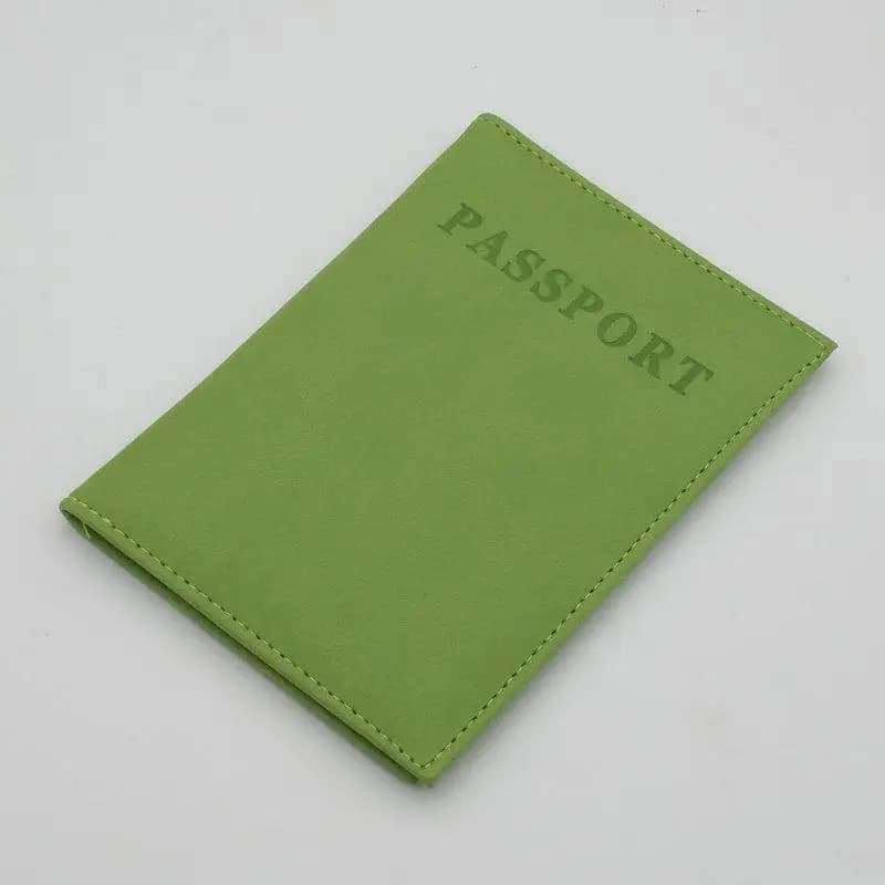Travel PU Leather Passport Cover Waterproof with Credit Card Holder Case