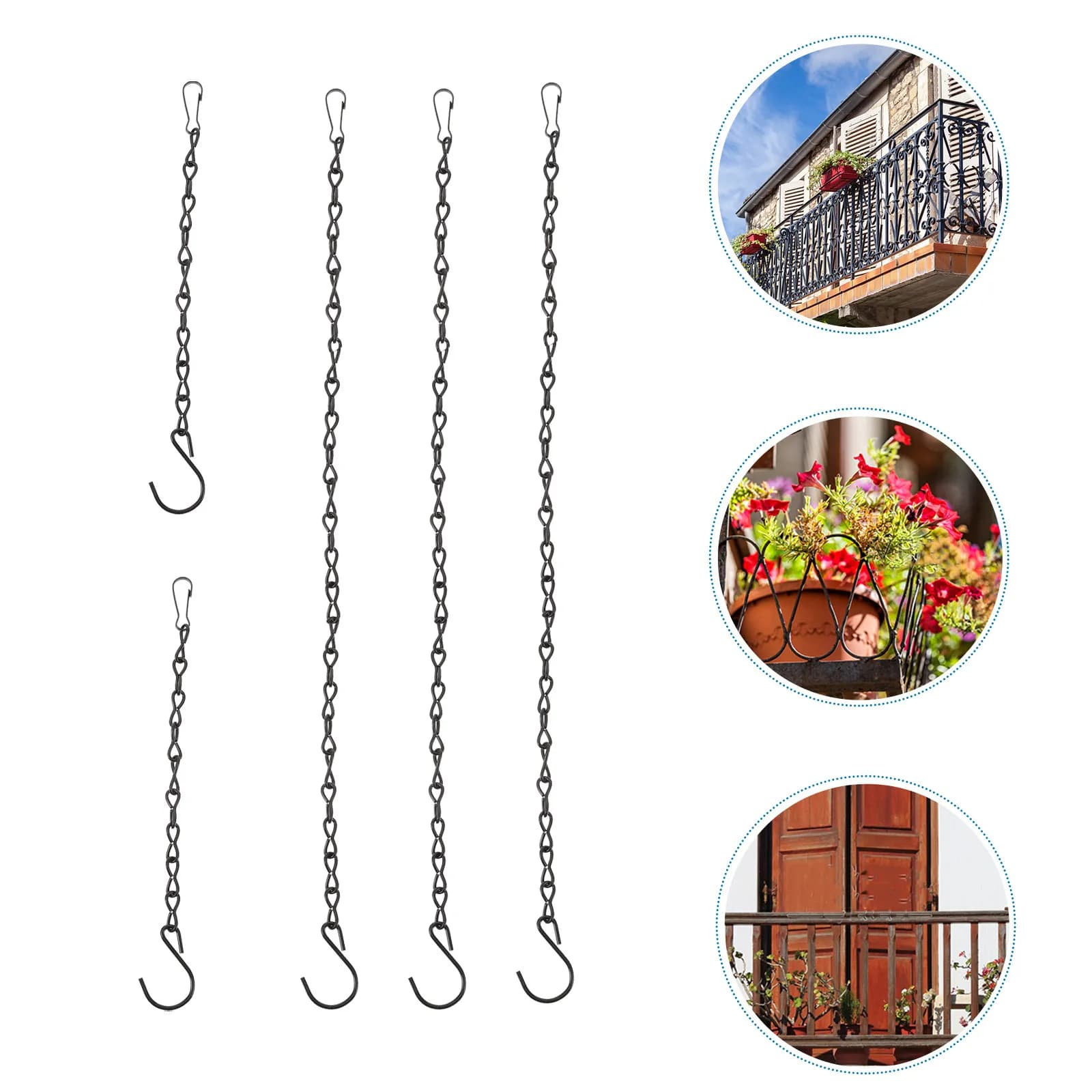 10 Pieces Hanging Hangers, Lanterns, Wind Bells, Eaters
