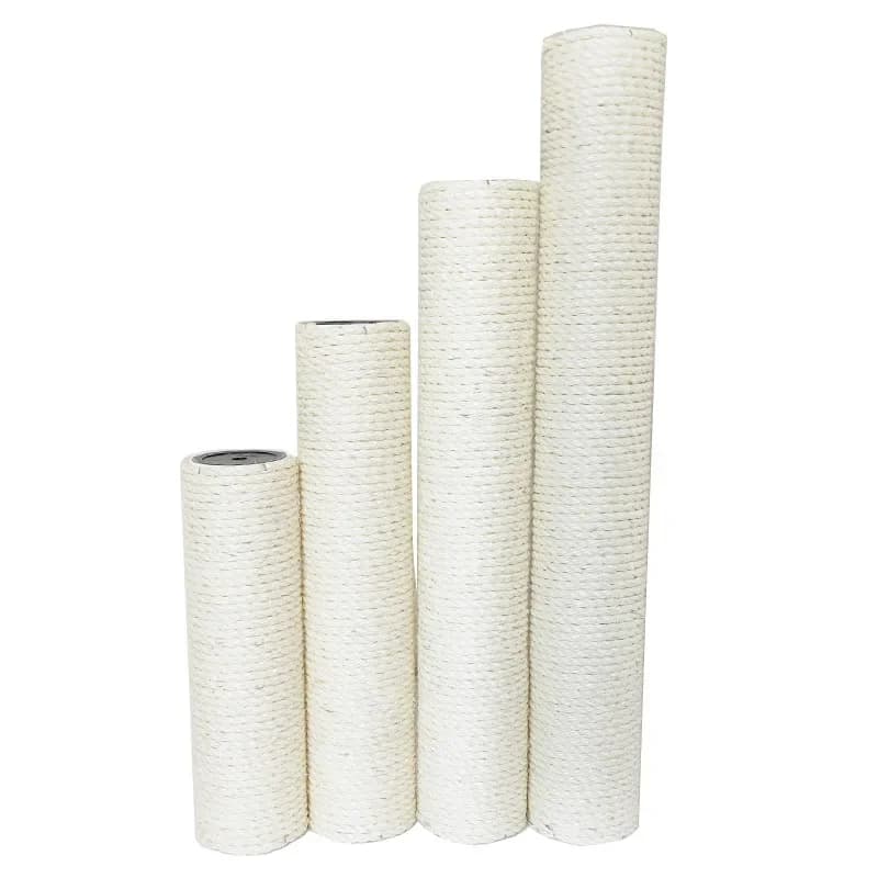 Tiragraffi per gatti in PVC per albero per gatti Telaio da arrampicata per gatti fai-da-te Palo di ricambio Corda in sisal Incangolo Gattino Giocattolo Scratch Mobili