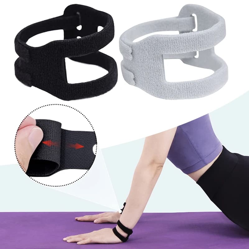 1Pc Portatile Regolabile Sottile Polso Brace Cinturino da Polso Supporto Lesioni del Tunnel Carpale TFCC Strappo Lesioni Brace Yoga Fitness Sport