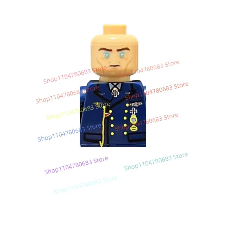 MOC Nuove bambole militari di terze parti con espressioni DeHai War Navy Toy Building Blocks Ornamenti regalo