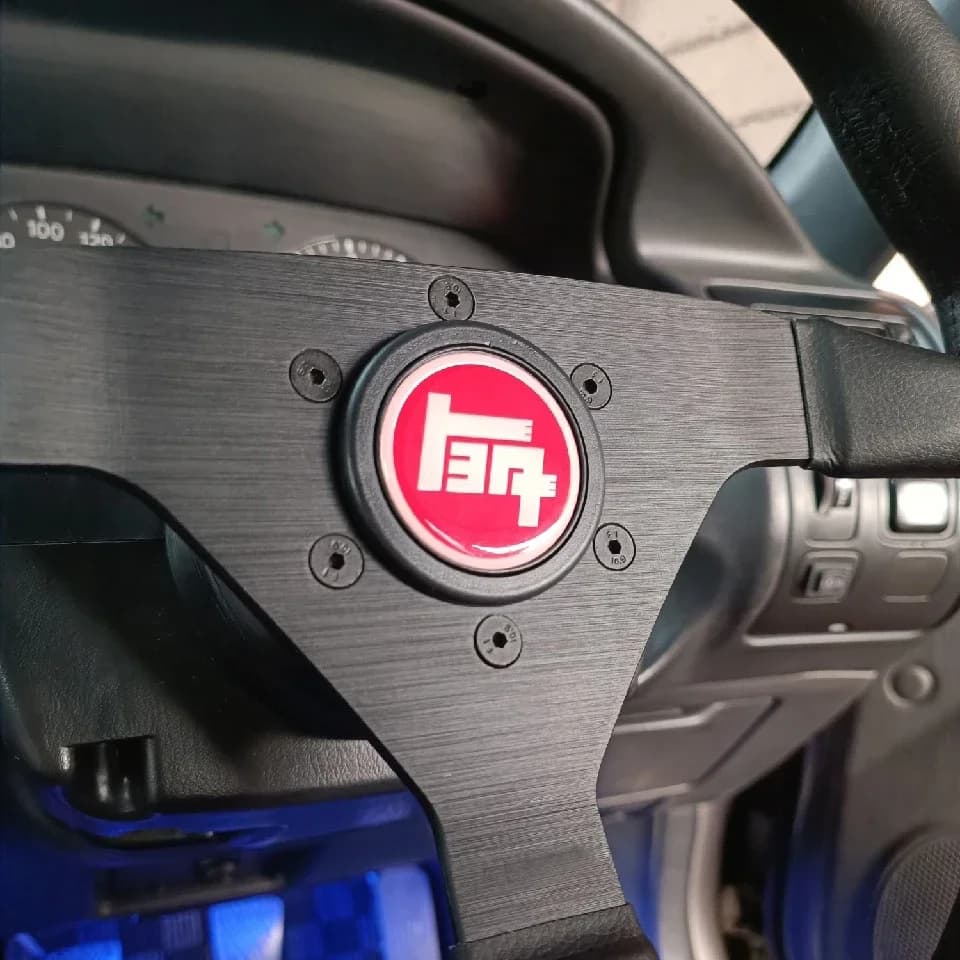 TEQ adatto per Volante OMP MOMO Pulsante clacson ad alte prestazioni Copertura push per interruttore clacson da corsa