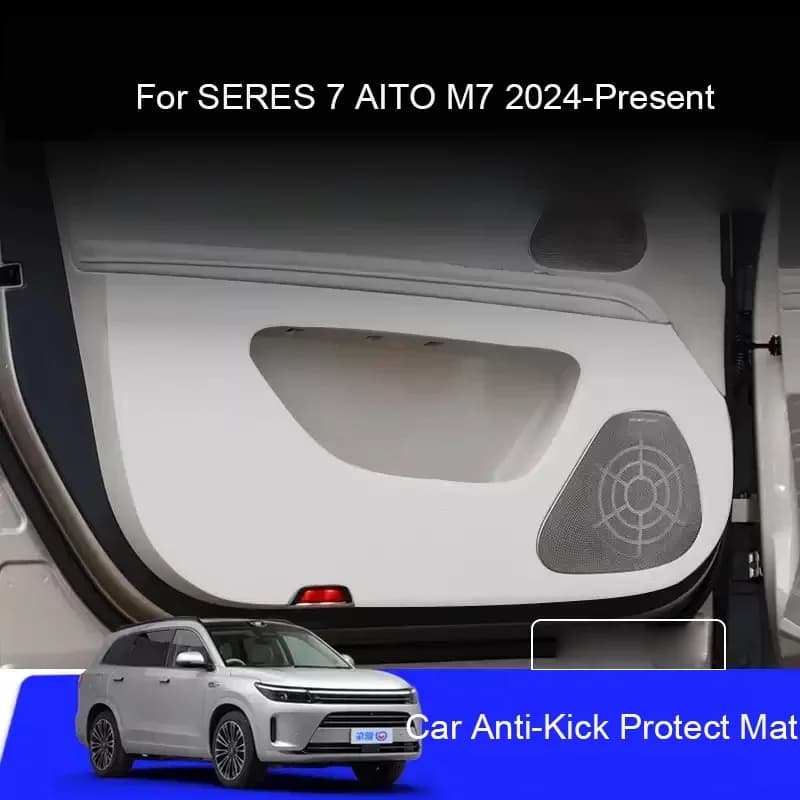 For SERES 7 AITO M7 2024-Present Car B-Pillar Door Anti-Calcium Protecting Pad Auto Anti-Sporcock Resistant to Graffi Accessories