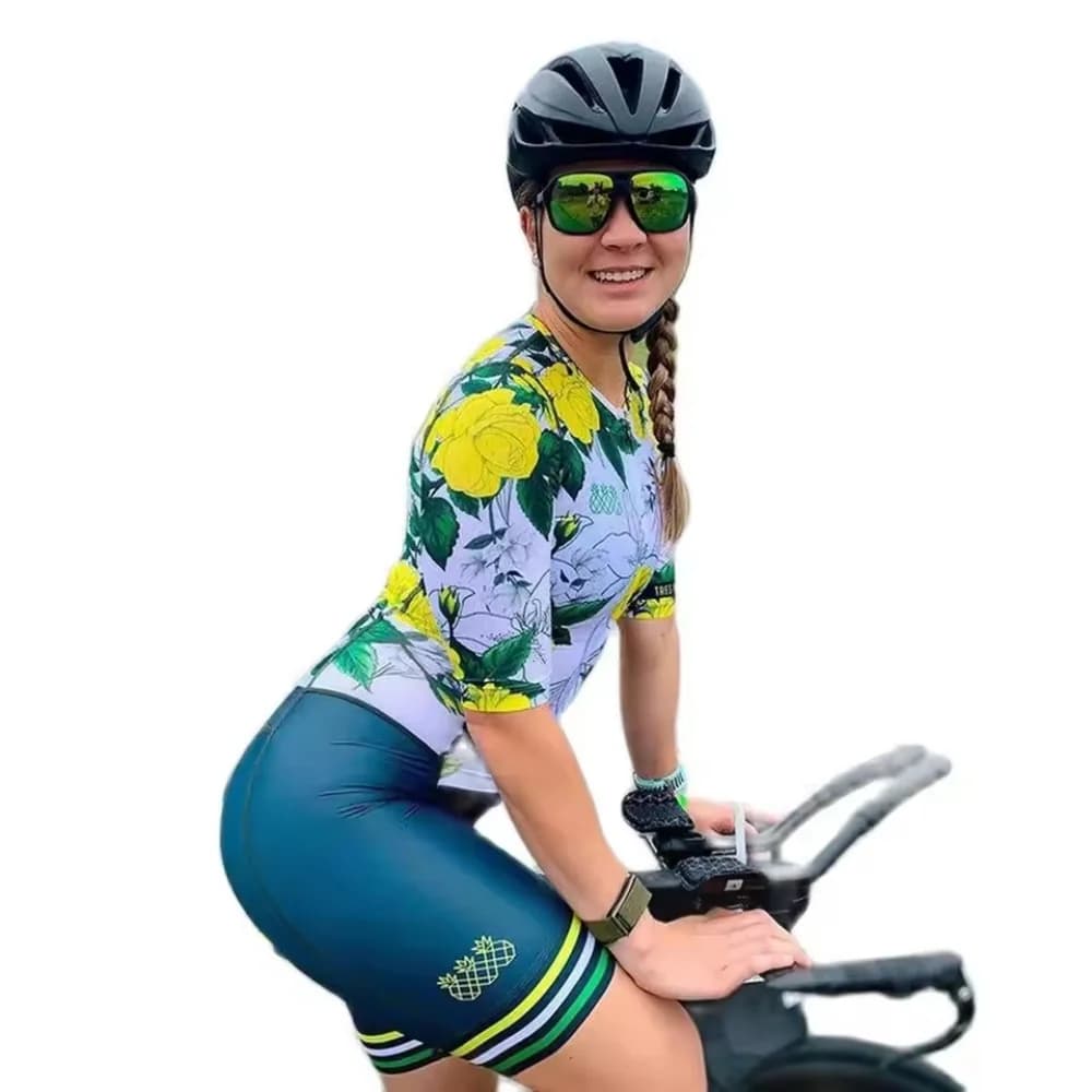 Completo da Ciclismo Donna Estivo Professionale per Gara, Maglia e Pantaloncini, Abbigliamento Ciclismo 2026