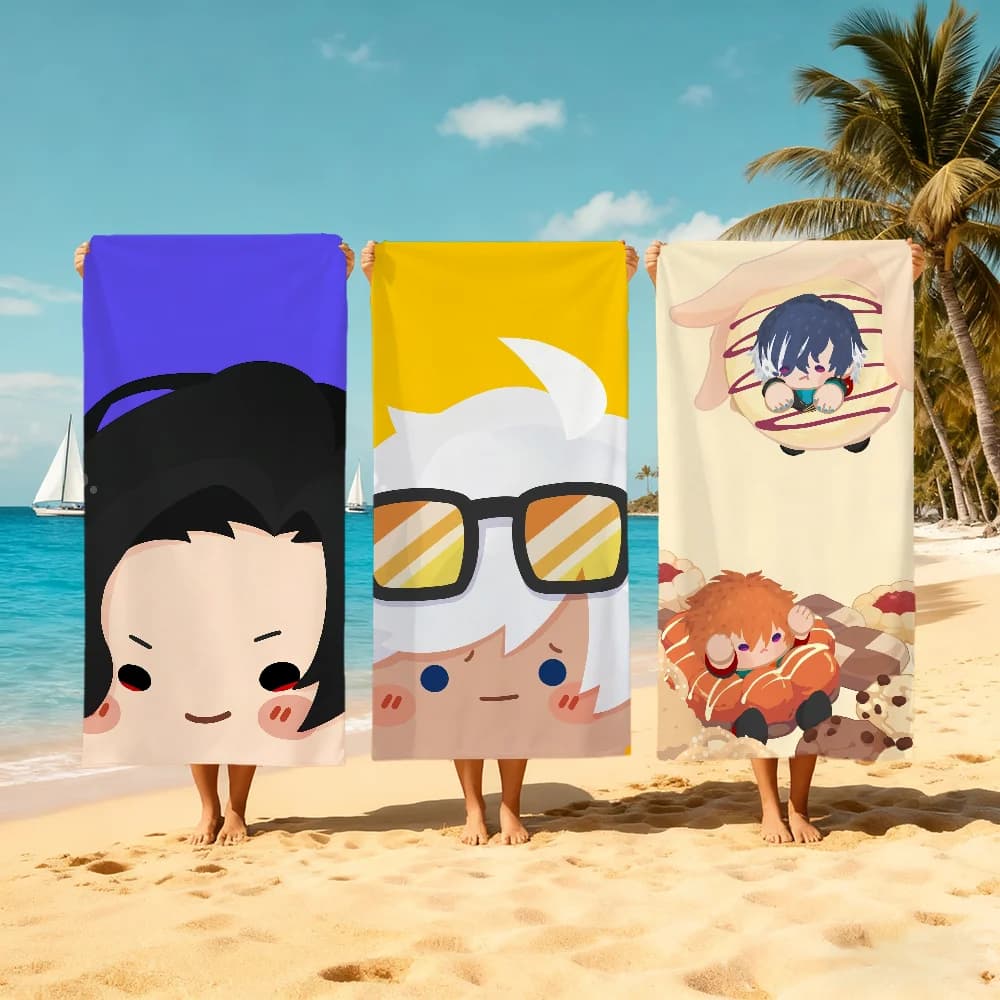 O-Obey CUTE M-Me Asciugamano da spiaggia, morbido e ad asciugatura rapida, regalo per viaggi, palestra, doccia, campeggio, sport