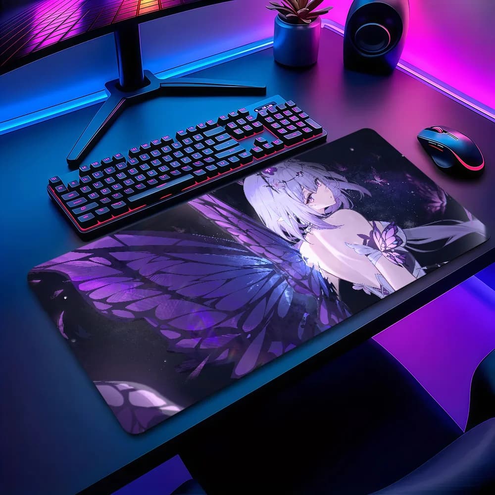 Game Honkai Star Rail Castorice Mouse Pad Non-slip Thickened MousePad Large Writing Lockedge Office Student Gaming Cushion