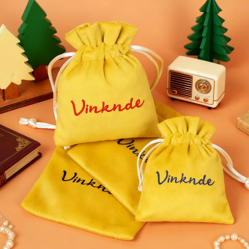 Logo personalizzato Gioielli in velluto Tarocchi Carte Oracle Borsa 50Pc Custodia con coulisse per orecchini Anelli Dadi Caramelle Profumo