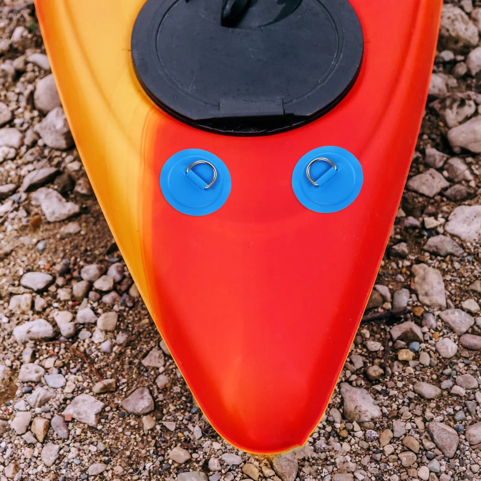 Paddle Board D Ring Patch Kit 6 Pack Kayak Buckle Cord Fixing Mounts for Inflatable Board Accessories