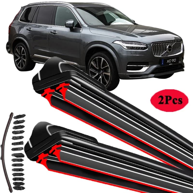 Per Volvo XC90 2002-2024: Spazzole tergicristallo anteriori per parabrezza, accessori lavavetri, ricambio per la pulizia dei finestrini