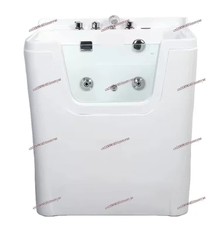 Fabbrica MEDICALE Toelettatura acrilica per cani Vasca da bagno per la pulizia degli animali SPA Vasca da bagno per animali domestici con ozono