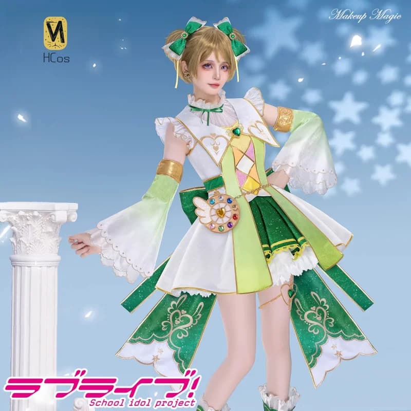 HCos LoveLive Hanayo Koizumi Costume Cosplay Bella uniforme Halloween Party Gioco di ruolo Outfit Donna