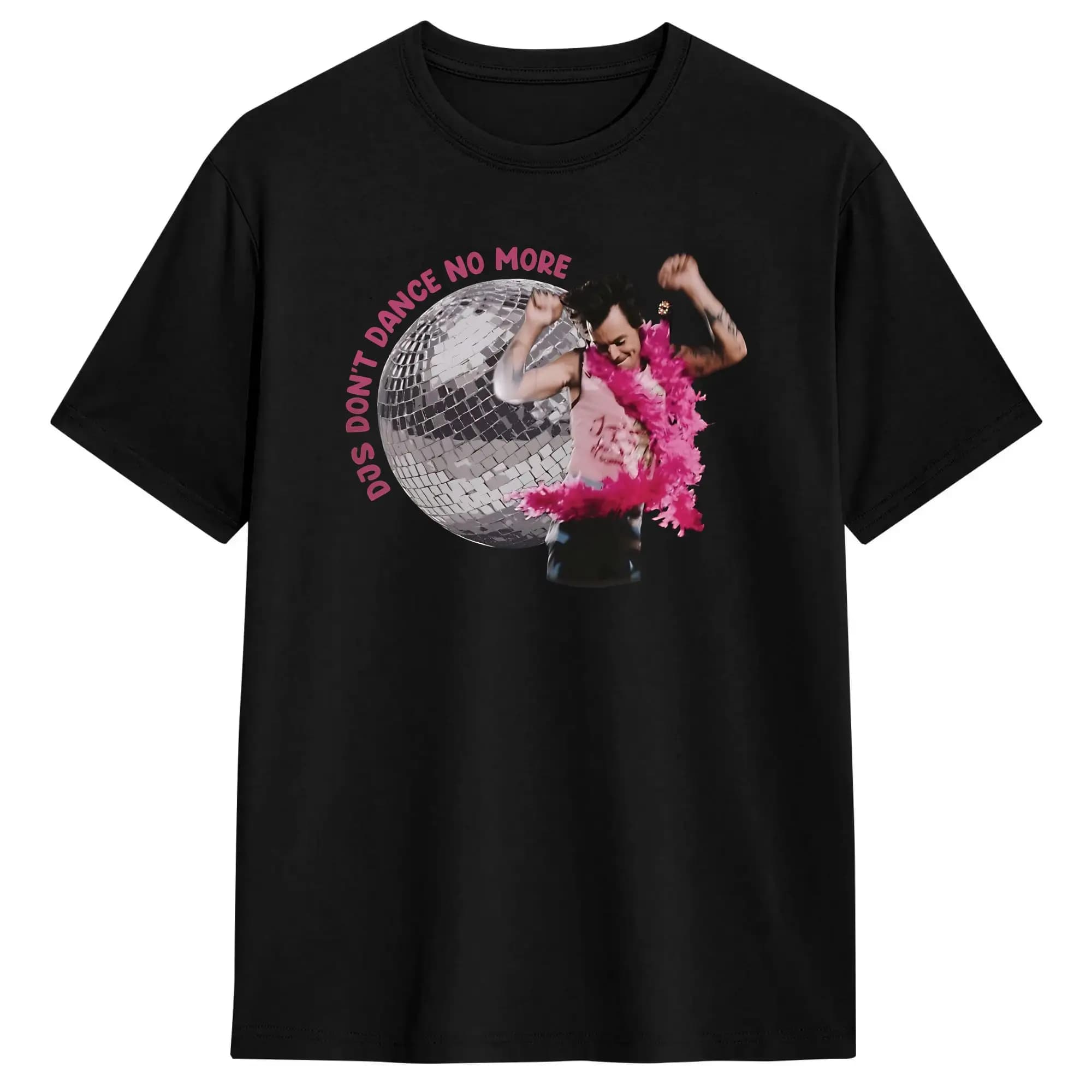Disco Occasionally Album Harrys Style T Shirt Beach Harajuku T-Shirts Cotton O-Neck Plus Size 5XL Top Tees Street Style Tops