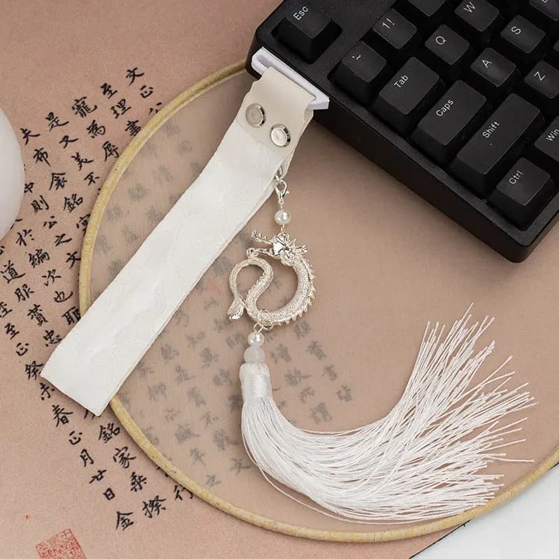 Nastri Decorativi Laterali per Tastiera con Motivo a Nuvole Personalizzato, Nastri Magnetici Wooting per Accessori Tastiera Meccanica, Regalo