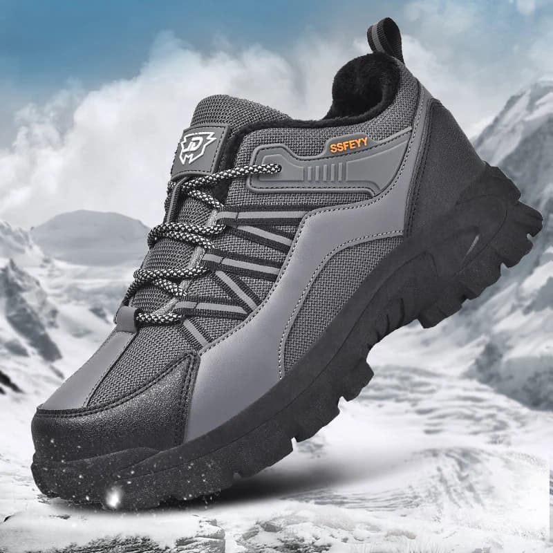 Stivali casual per coppie stivali invernali caldi in cotone felpato stivali da esterno comfort antiscivolo moda uomo donna stivali da trekking sulla neve