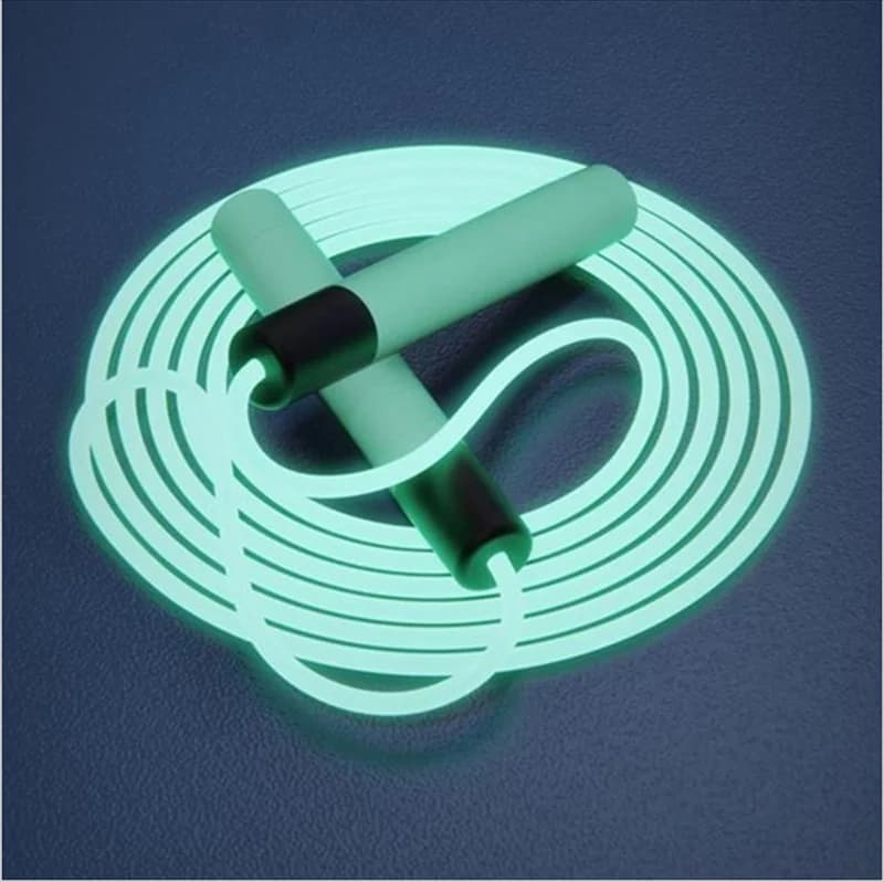2,8 m adjustable night light jumping ropes for light jumping LED illuminated Sport for outdoor fitness training