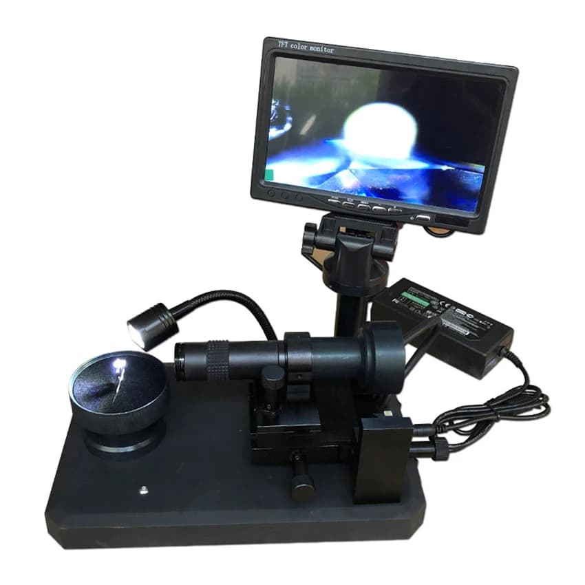 7" LCD Digital Microscope 110X Diamond Inscription Viewer Gia Laser Observer Appraisal Instrument Waist Mirror Magnifying Glass