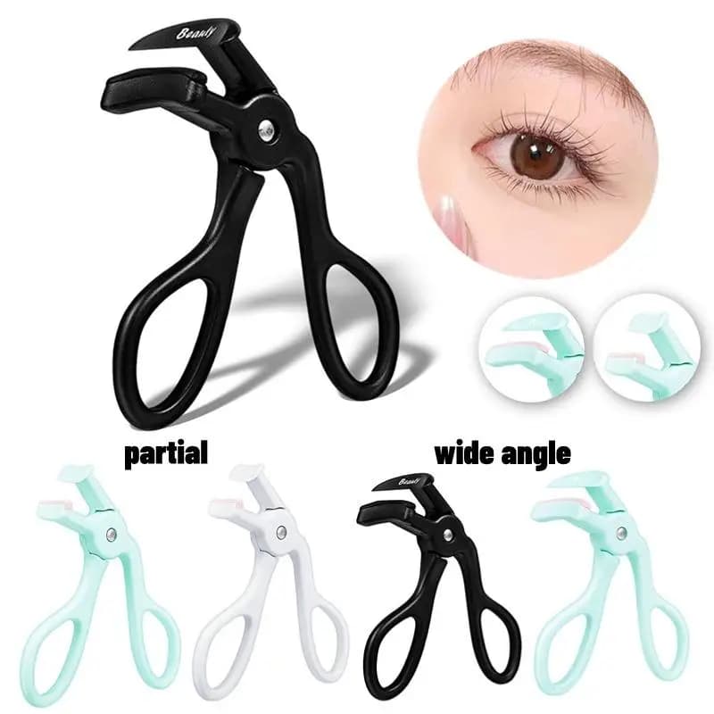 Piegaciglia parziale/grandangolo Strumenti per trucco cosmetico Clip Lash Curling Lash Lift Strumento Ciglia di bellezza Donna multicolore