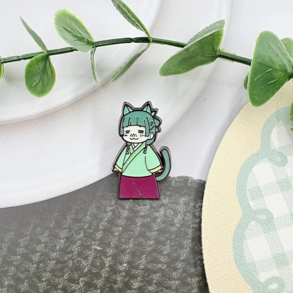Anime Enamel Pin, Cute Cartoon Character Expression Lapel Brooch, Fashion Badge for Backpack Jacket, Fans Gift