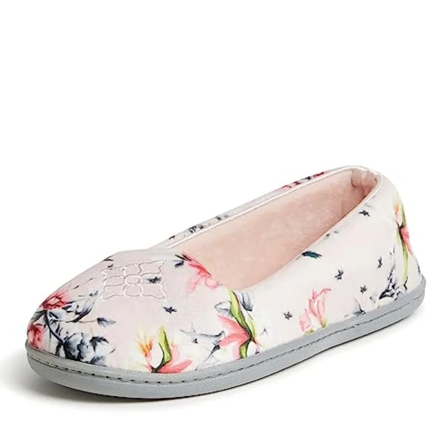 Women's Rebecca Soft Memory Foam Lightweight House Shoes Cozy Loafer with Warm Lining and Wide Widths Slipper