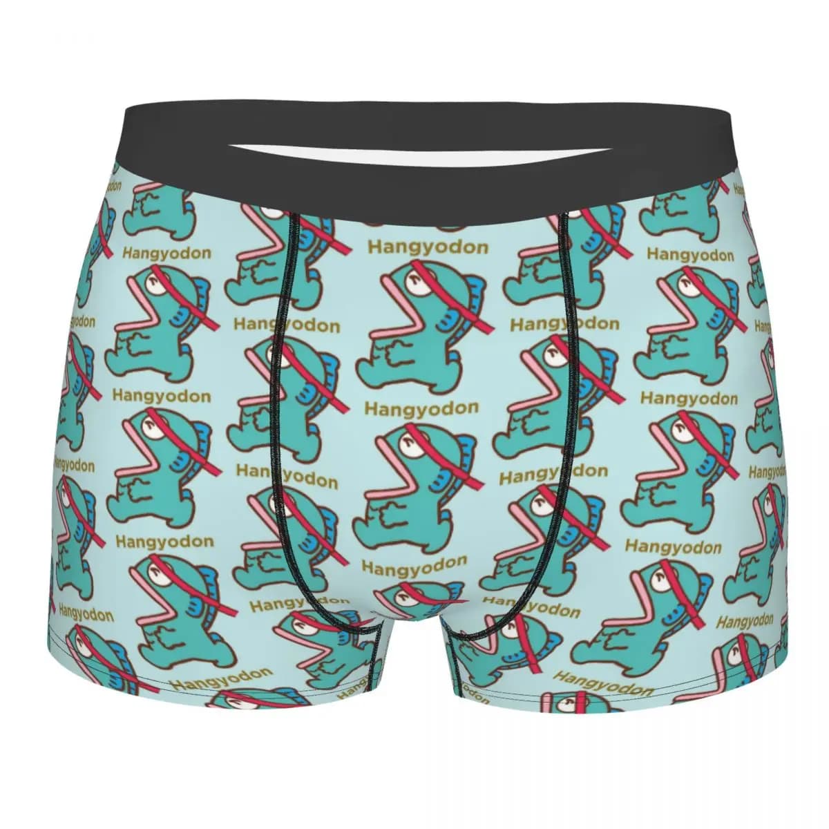 Intimo personalizzato Hangyodon con cartoni animati, boxer traspiranti da uomo, slip morbidi per uomo
