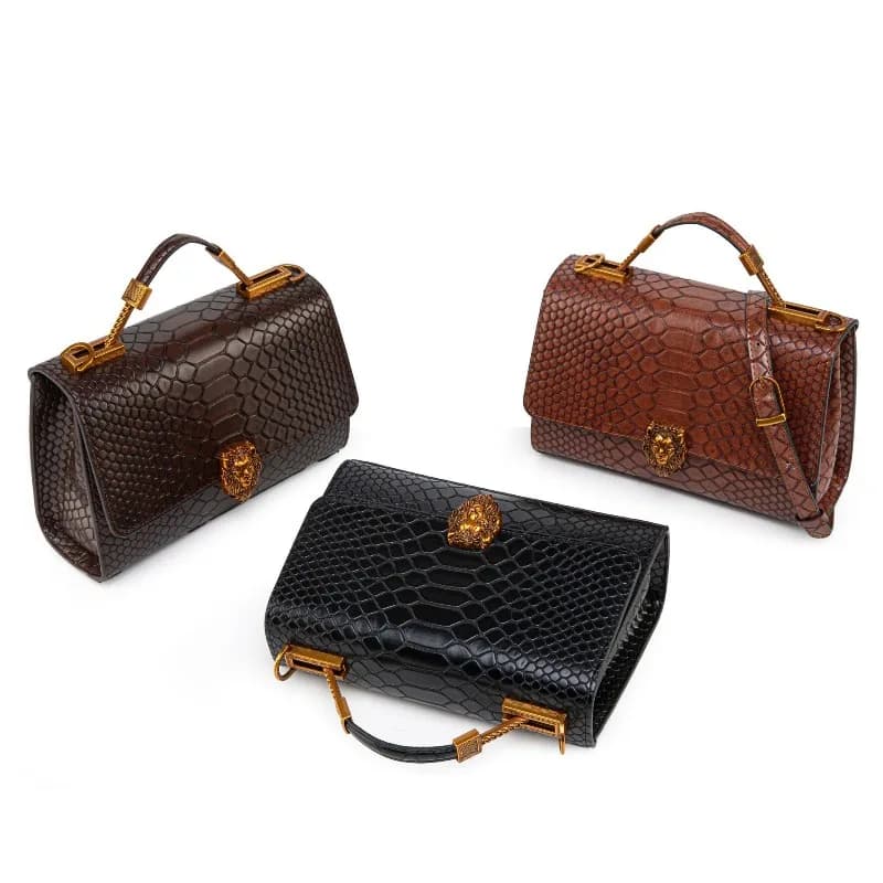 Borsa Messenger da Donna in Pelle di Lusso di Alta Gamma, Classica, di Design, Popolare a Parigi, Elegante, Casual, Semplice, Vintage, Borsa Fasciatoio