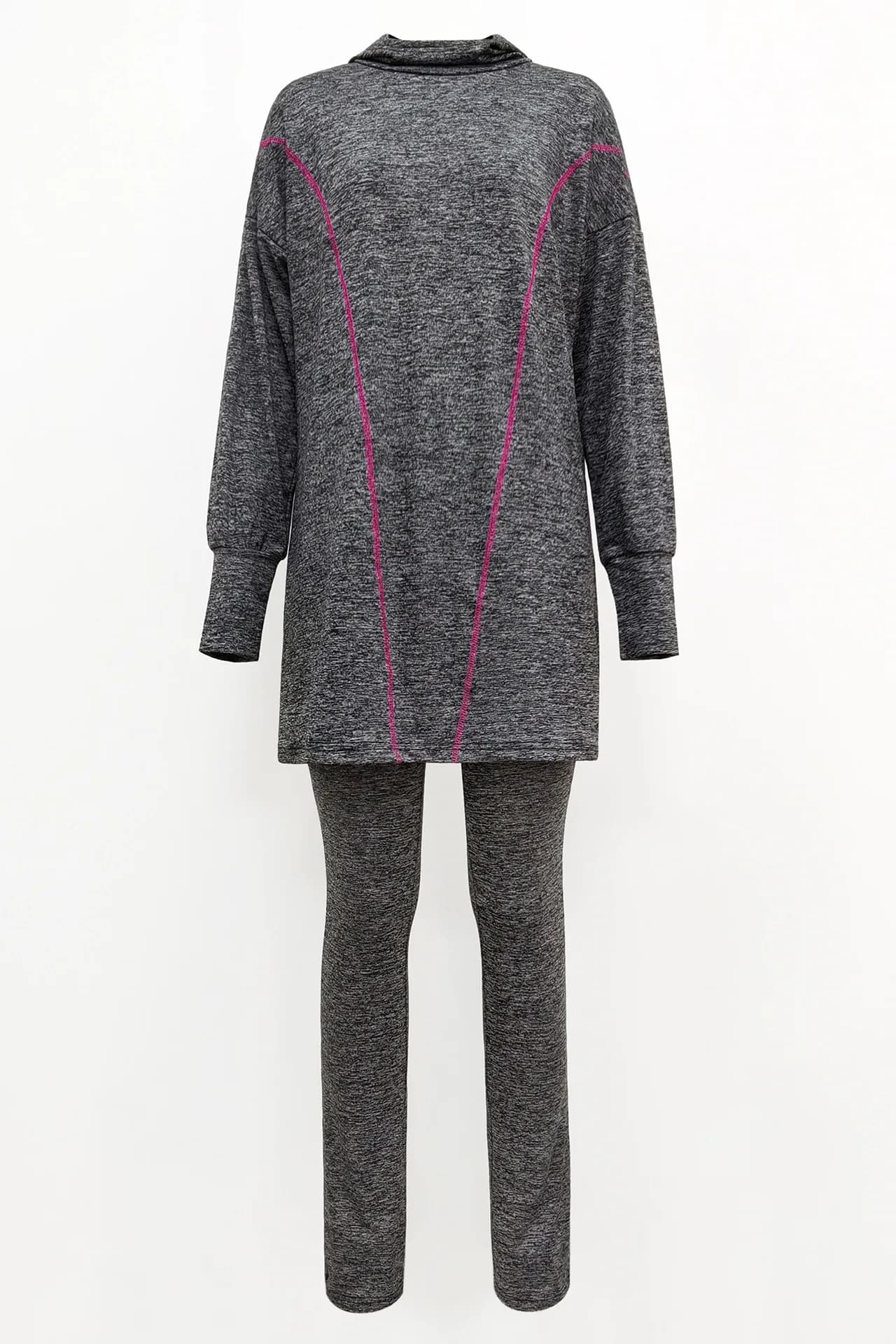 Set di abbigliamento sportivo modesto musulmano per donna, Hijab, abbigliamento islamico, camicetta, top a maniche lunghe, vestiti, pantaloni, Yoga, moda, 2 pezzi