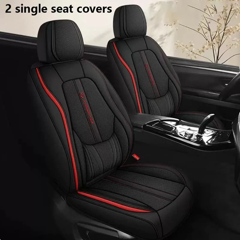 Universal Leather Car Seat Covers for Genesis G70 G80 G90 GV60 GV70 GV80 all car model accessories Vehicle Supplies Car cushion