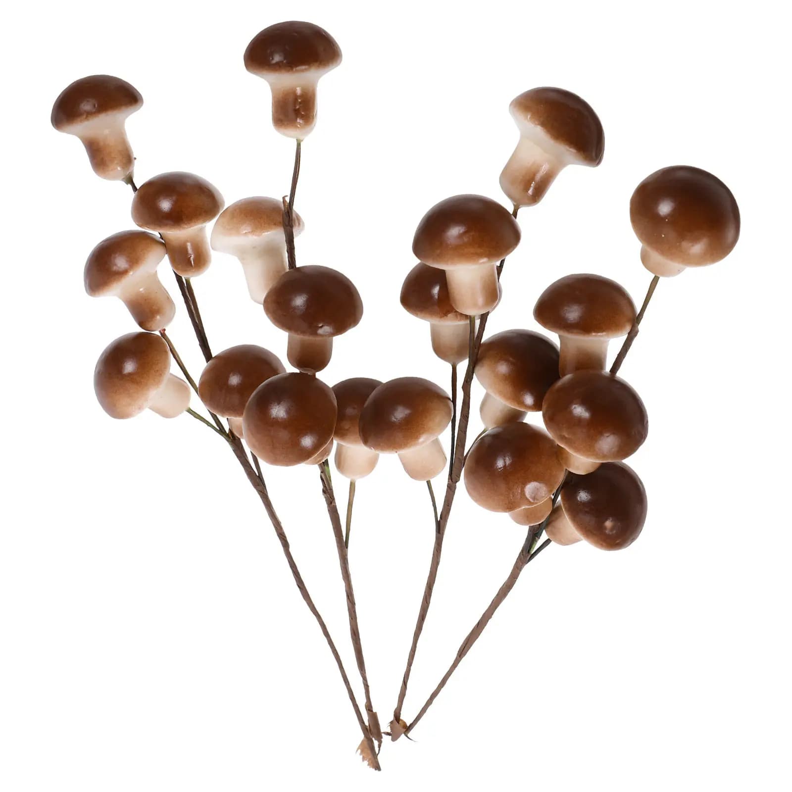 4 Pieces Artificial Foam Mushrooms, Fatato Garden Decorations, Micro Landscape Ornaments Fai-da-Te, Bonsai Vase Decorations