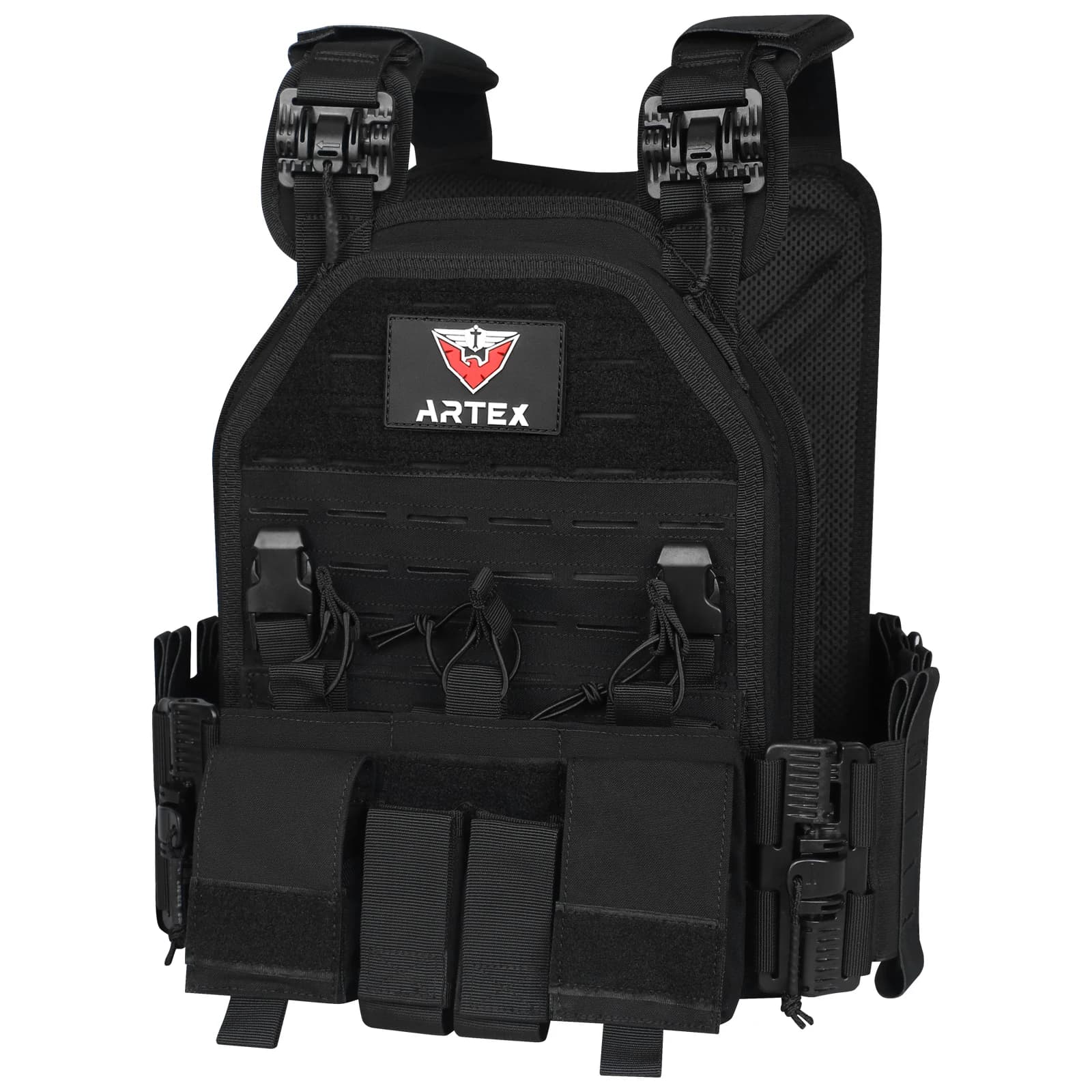 ARTEX CAMO Leggero Sgancio Rapido Combat Plate Carrier 1000D Nylon Molle Chaleco Tactico Gilet Tattico Caccia