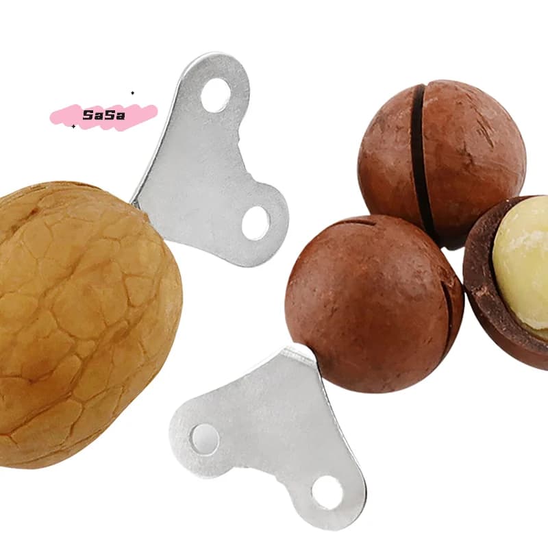 10/20 pezzi set apri guscio di noci macadamia noce mandorle pecan pratico strumento domestico per sgusciare piccole noci