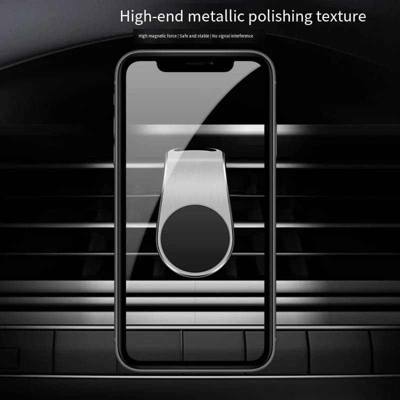 Magnetic Car Phone Holder Air Vent Clip Mount 360 Rotation Mobile Bracket GPS Cell Phone Stand in Car For IPhone Samsung Huawei