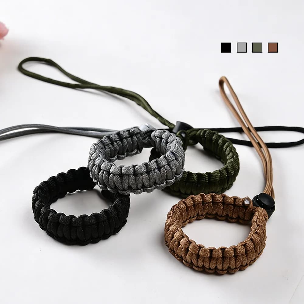 Guinzaglio per Cani a Mani Libere con Cinturino da Polso, Corda di Sicurezza Regolabile in Nylon Anti-Caduta per Guinzaglio Retrattile, Accessorio per Passeggiate all'Aperto