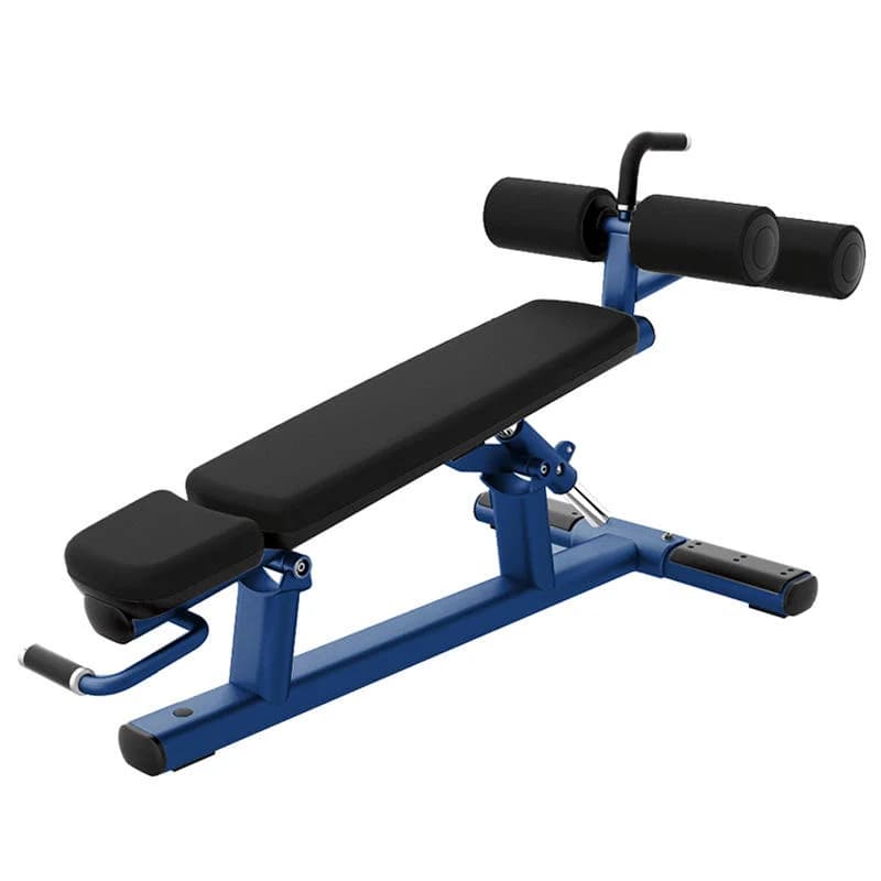 Commercial bench - Weight lifting bench with tilted handlebars and dozens flat for gym and home workouts