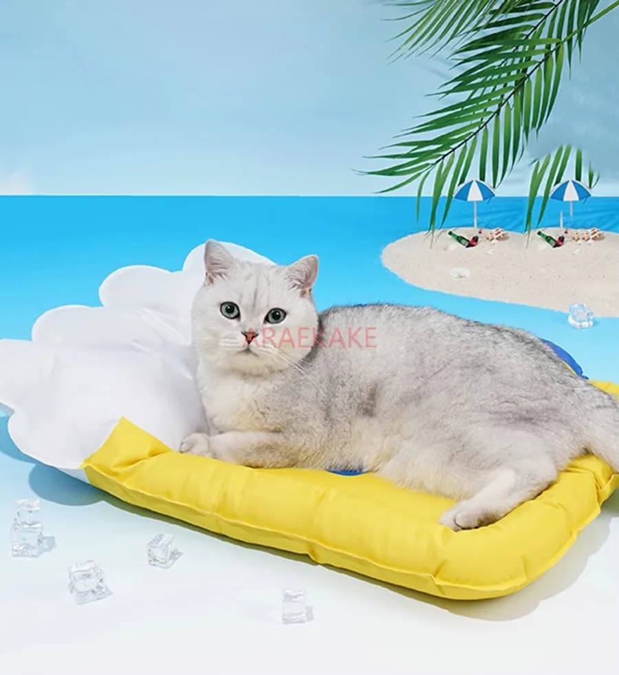 Bicchiere da birra, padella per ghiaccio per cani, raffreddamento estivo, pad per gatti, materassino per cani resistente ai morsi, materassino per dormire, nido di ghiaccio per animali domestici