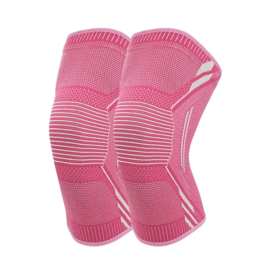 Supporto per Ginocchio Sportivo Antiscivolo, Protezione a Compressione, Ginocchiere Traspiranti per Corsa e Ciclismo