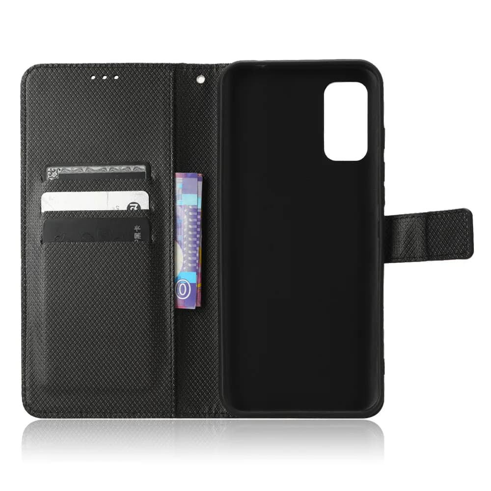 Per WIKO Power U20 Custodia di lusso Flip Diamond Pattern Pelle PU Portafoglio in pelle Custodia per WIKO Power U20 U 20 PowerU20 Borsa per telefono