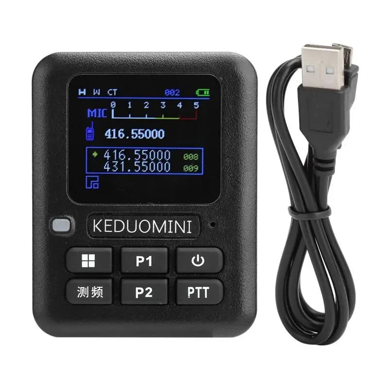 Contatore di Frequenza Miniaturizzato Wireless per Walkie Talkie, Misuratore di Frequenza Radio-AT30
