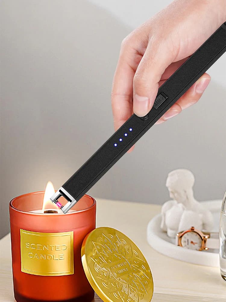 Electronic Kitchen lighter Aromatherapy Candle Arch lighter Type-C Fast charging lighter BBQ Man Outdoor camping tool