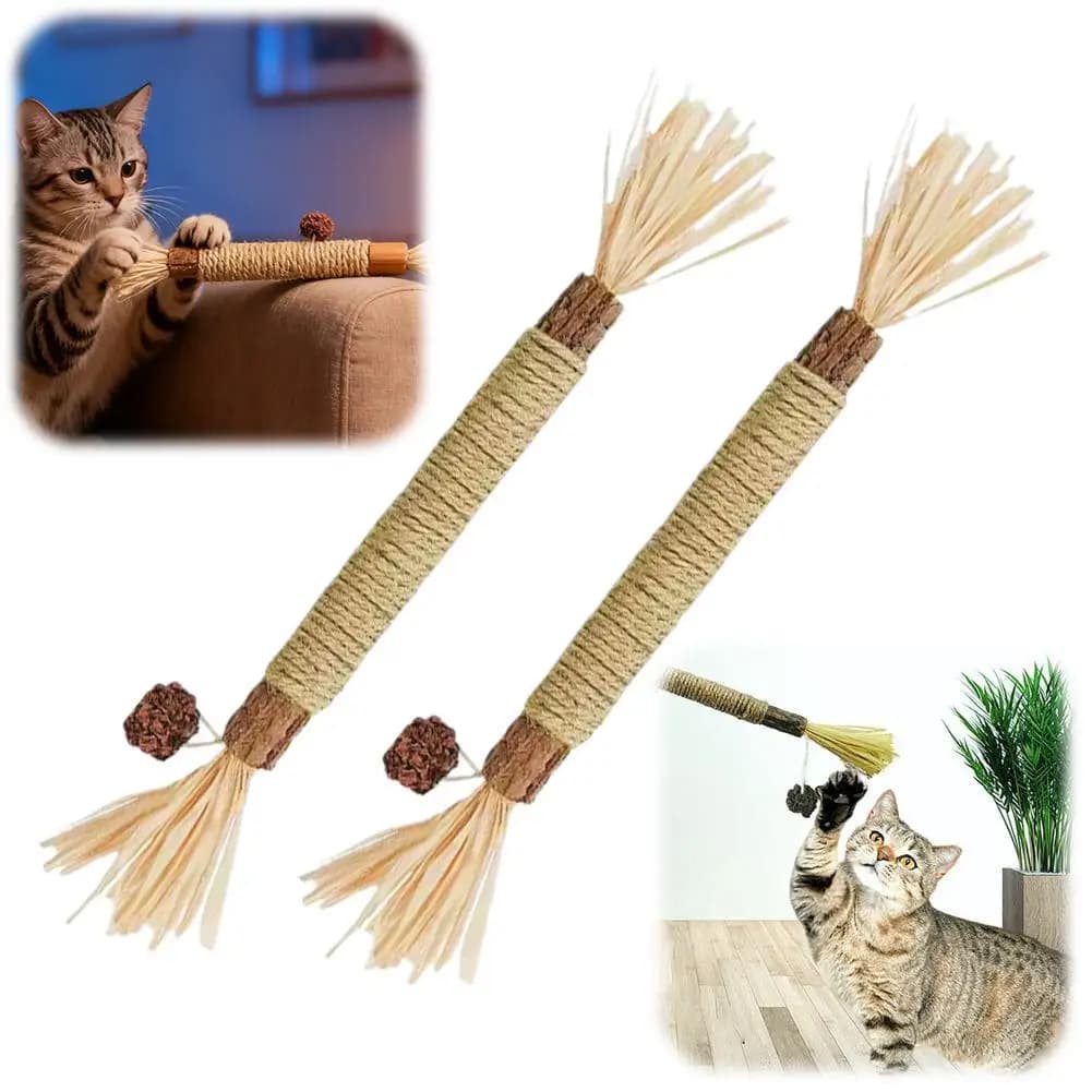 4/8/10 pezzi bastoncini da masticare per gatti, giocattoli da masticare per la pulizia dei denti dei gattini, ansia calma del gatto, masticatori aggressivi giocattolo dentale del gatto