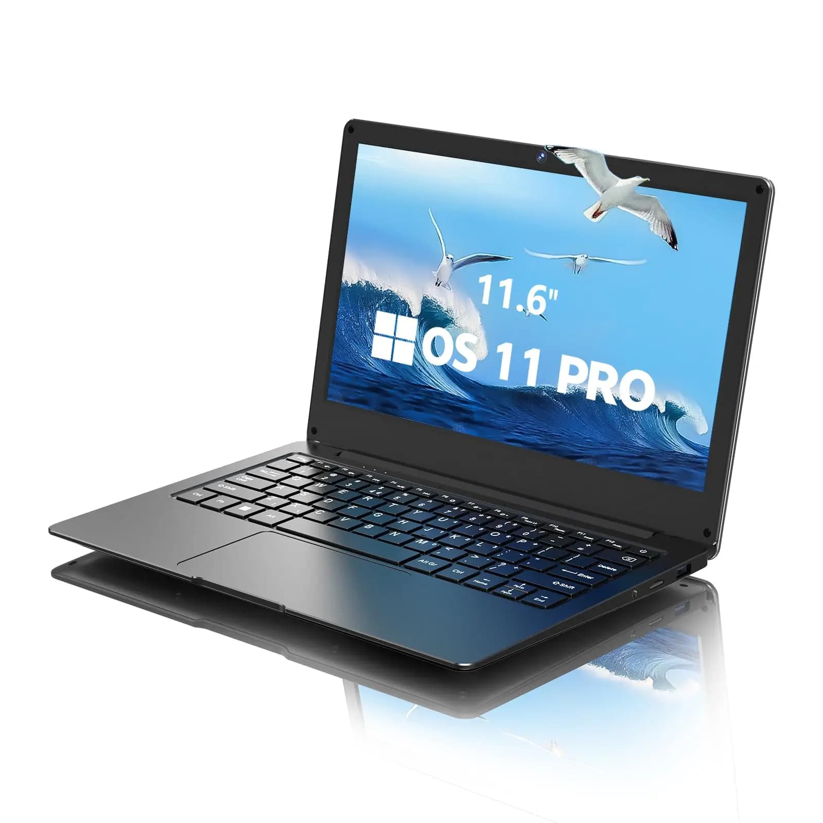 Azeyou 11.6" HD laptop display, 4GB N4000 processor, 4000 mAh, Russian keyboard OS 11 Pro Laptop