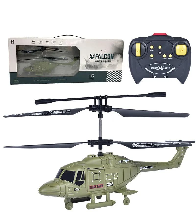 Telecomando a 2.5 canali Mini-aereo elicottero simulazione modello di combattente aereo resistente alla caduta giocattoli RC per bambini regali