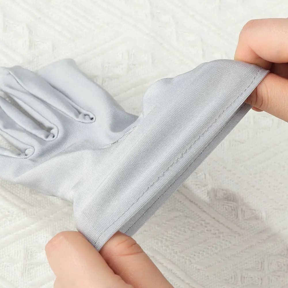 1 pair of fashion elastic slim cycling equipment summer glove sun protection gloves driving gloves sun protection gloves