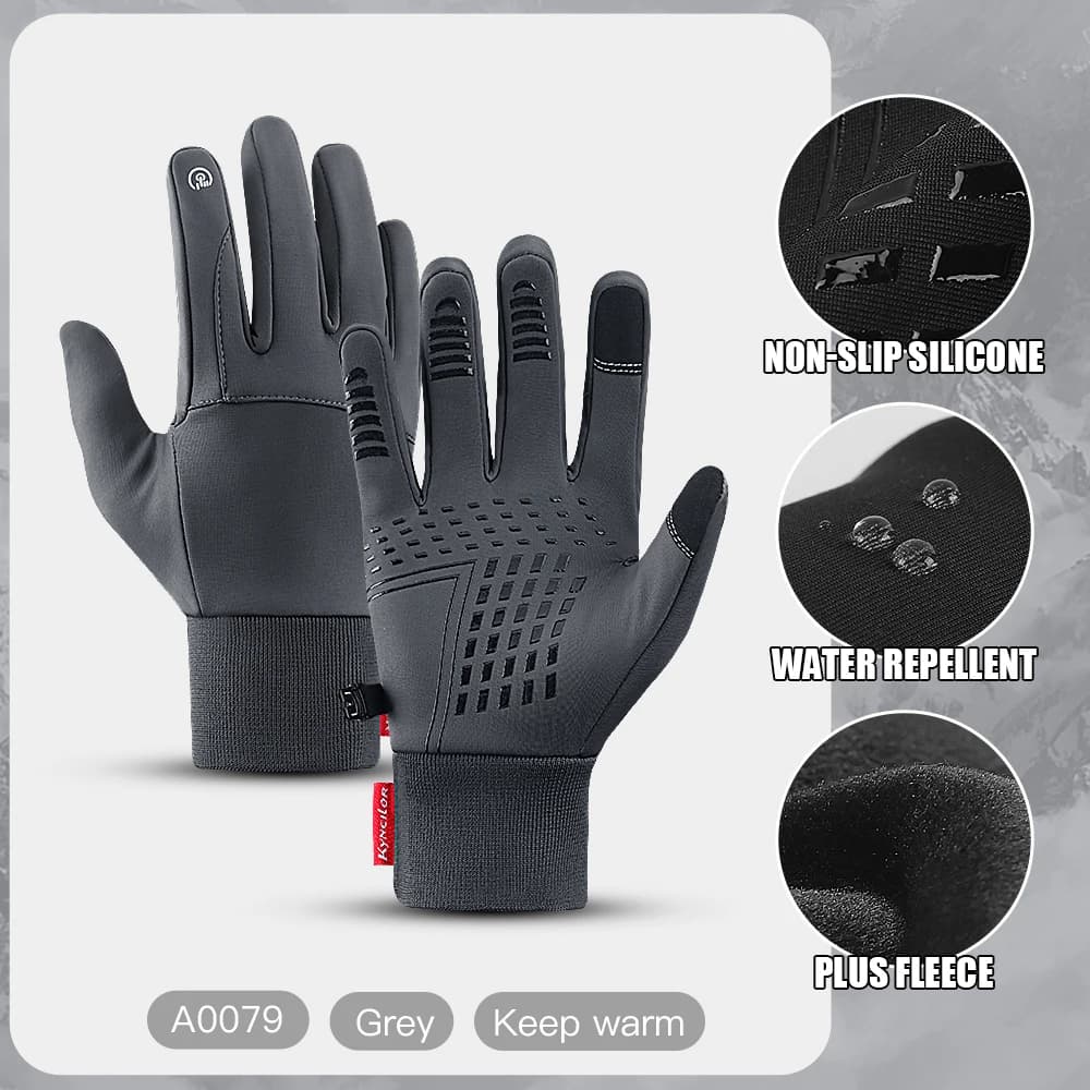 Winter Outdoor Sports Running Gloves Hot Touch Screen Gymnastic Gloves For Men's Whole Fitness Gloves Women's Sports Gloves