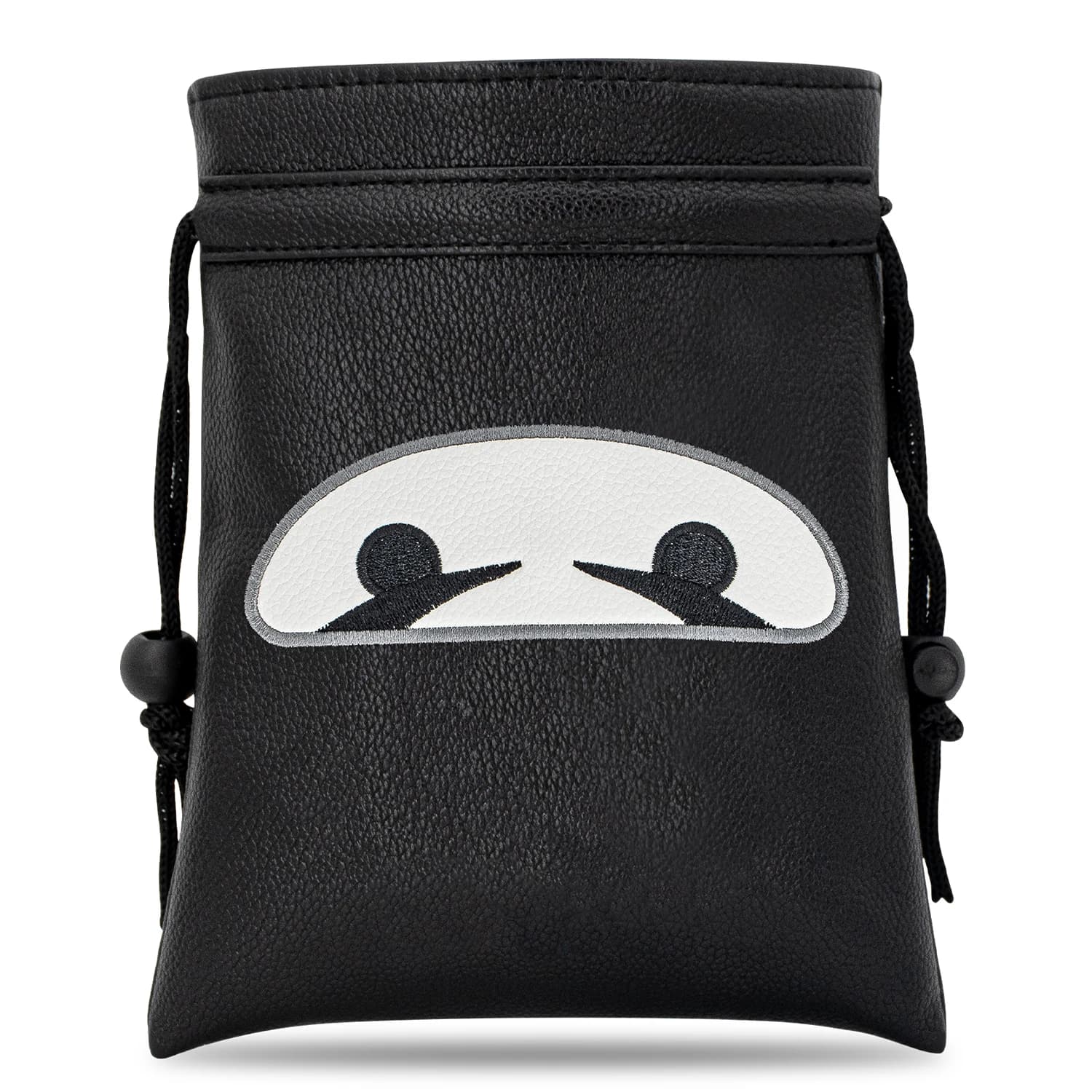 1pc Masked Swordsman Golf Valuables Bag with Drawstring Closure. This Portable Storage Bag Is Perfect for Storing Golf Balls