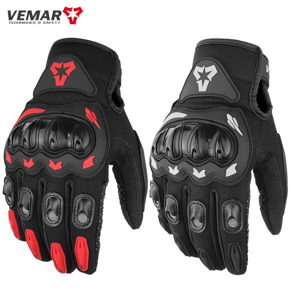 Men's Summer Motorcycle Gloves Woman Touch screen with fingers Motorcycle Racing Gloves Bike Gloves M-XXL